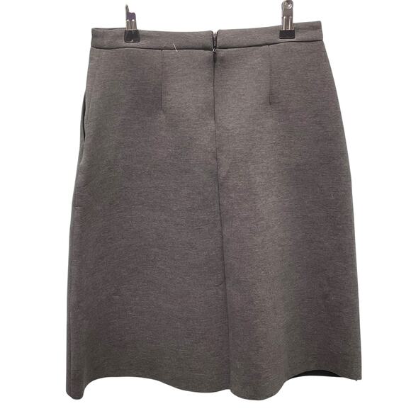 Forever 21 Gray Career Pencil Skirt Knee Length with Pockets S - Picture 2 of 6